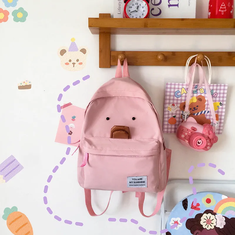 Nylon Schoolbag A Girly Travel Bag Tide