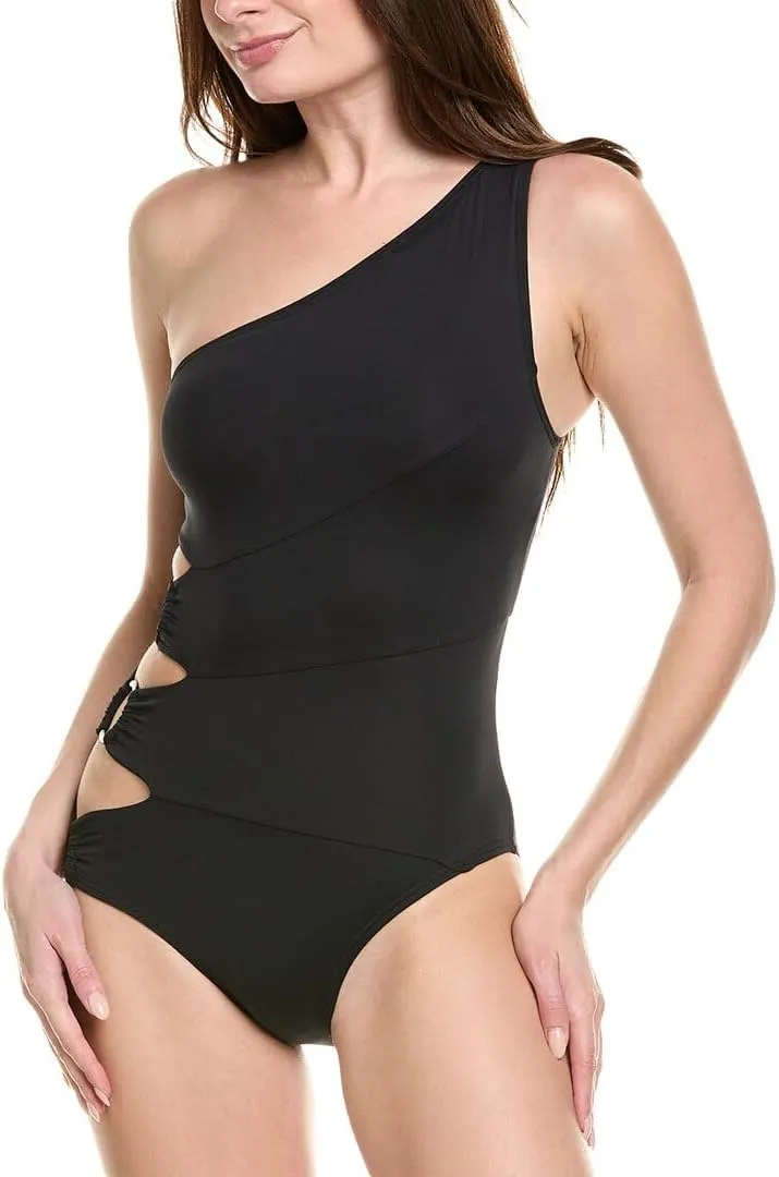 One-Shoulder One-Piece
