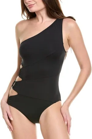 One-Shoulder One-Piece