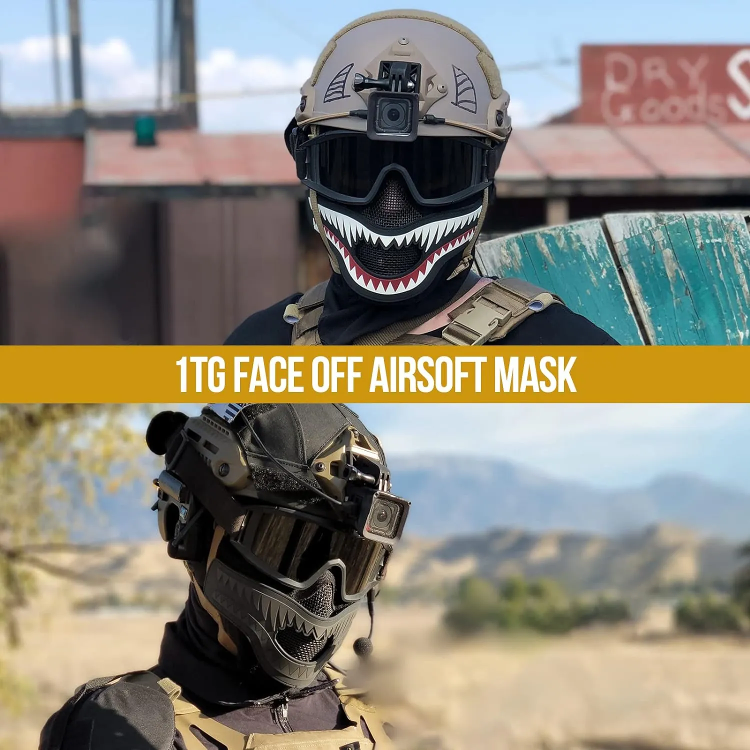 OneTigris Airsoft Lower face mask