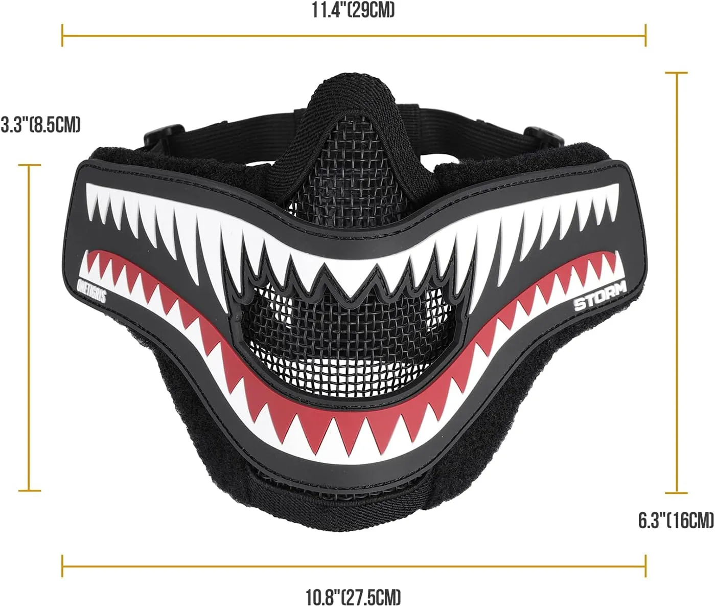 OneTigris Airsoft Lower face mask