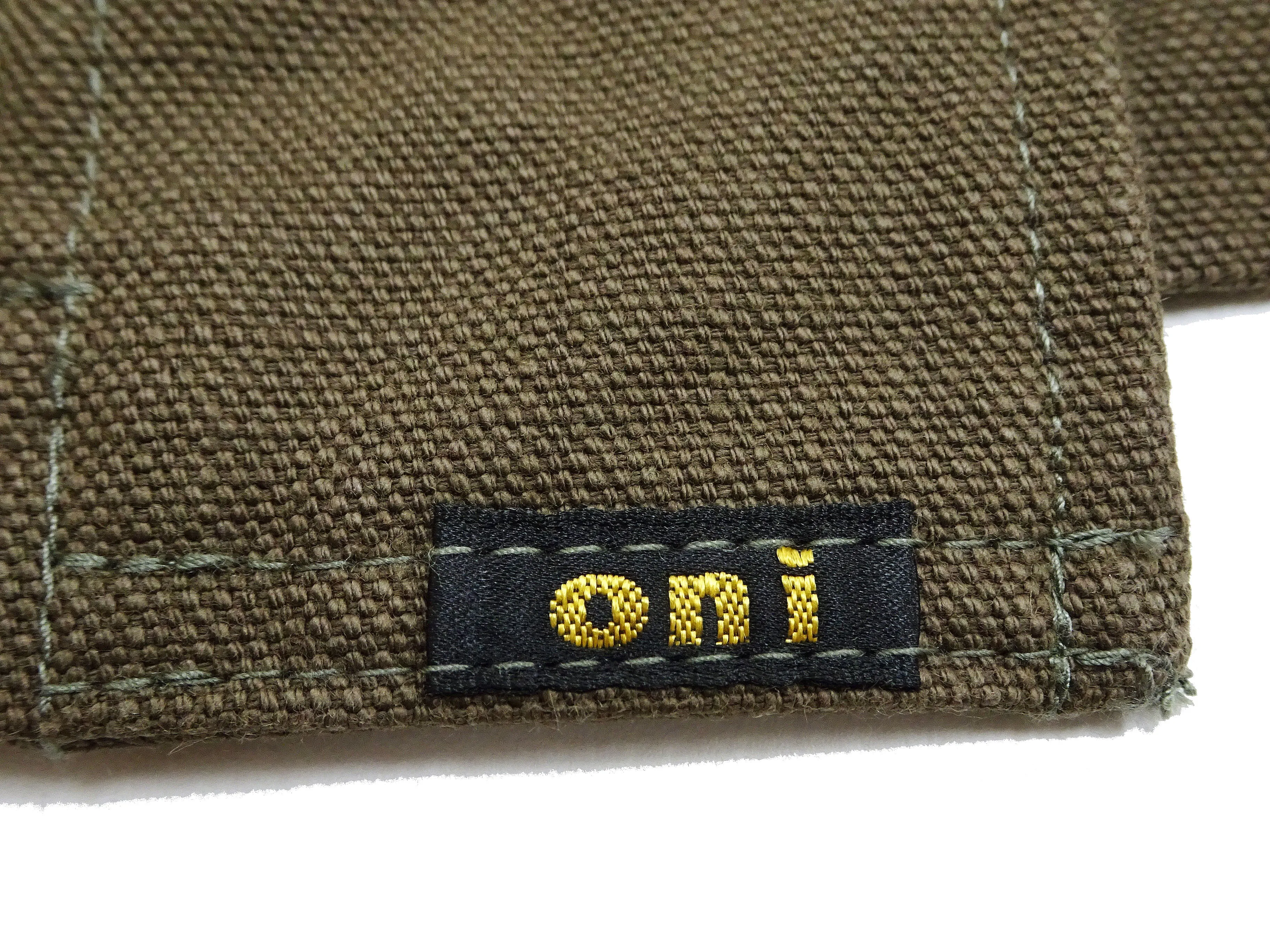 Oni Denim Chore Coat ONI-03100-HOX Men's Casual Modern-Fit Sulfur-Dyed Cotton Slub Oxford Weave Work Jacket Olive-Green One-Wash