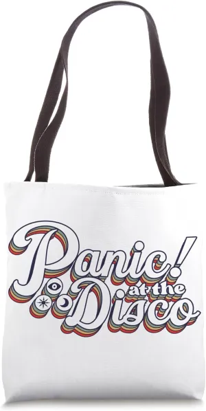 Panic! At The Disco - Rainbow Logo Tote Bag