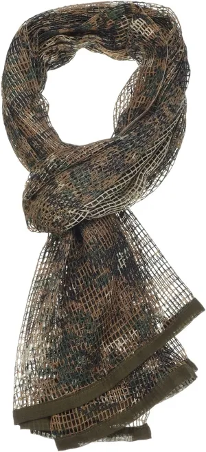 PATIKIL Camouflage Netting Camo Scarf, Camo Netting Veil Camo Mesh Neck Scarves Desert Mesh Scarves