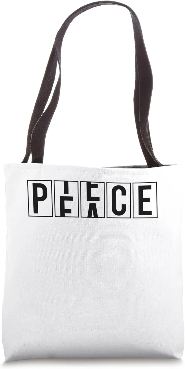 Piece Peace Gun Control Rally Vote Demonstration Odometer Tote Bag