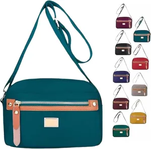 Popularate Nylon Crossbody Bag, Women's Nylon Crossbody Bag Popularate, Waterproof Bags