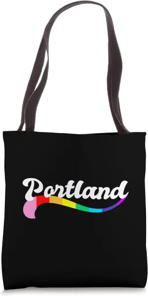 Portland Oregon Maine Gay Pride LGBTQI PNW Homo queer love Tote Bag