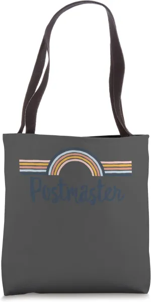 Postmaster boho Rainbow, Cool Matching Postmaster Team Tote Bag