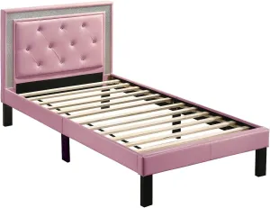 Poundex F9375T Bobkona Heartland, Twin, Pink