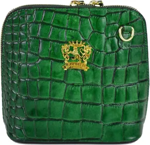 Pratesi Leather, Leather Bag for Women Volterra King in real leather - Volterra King Emerald