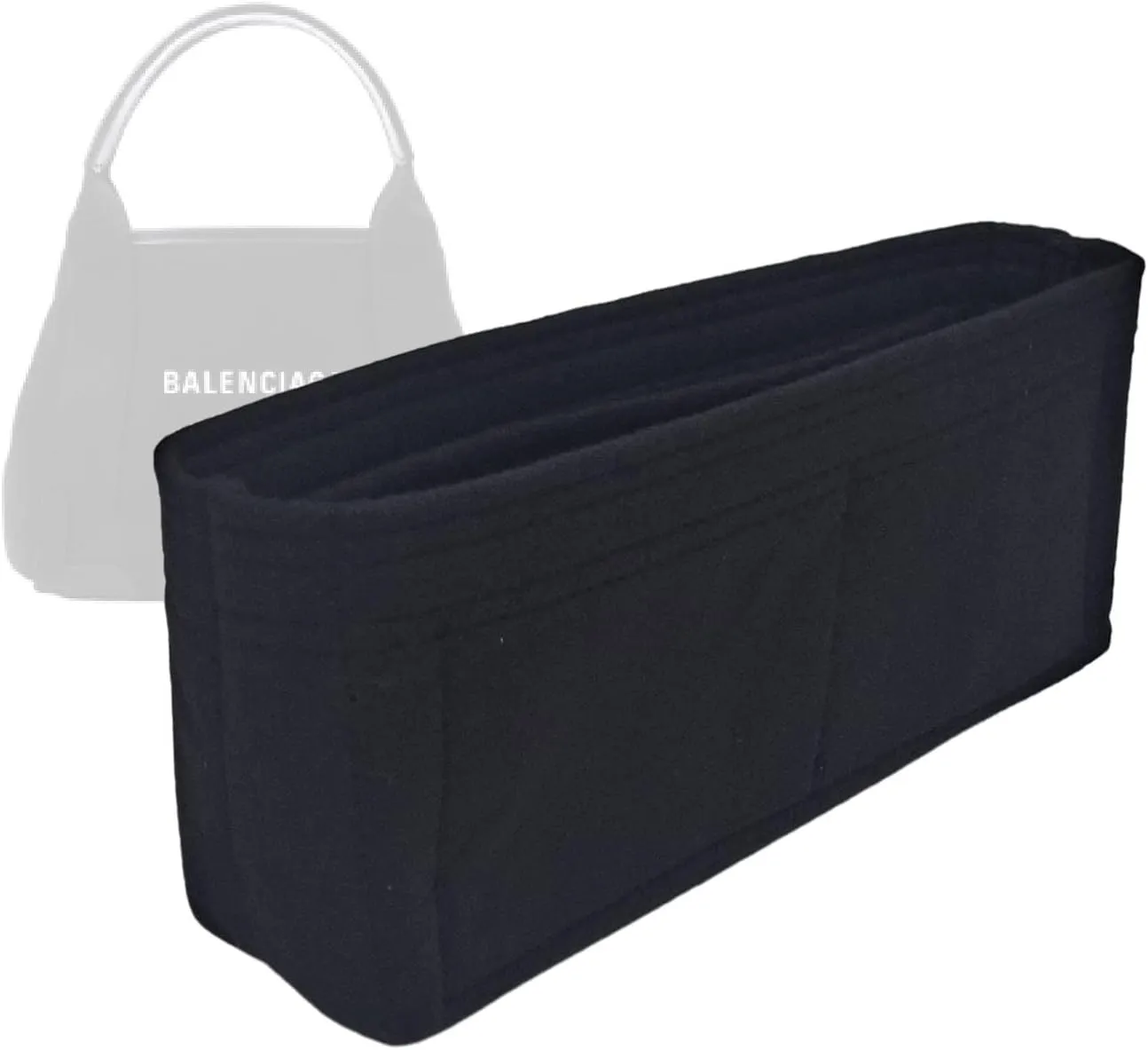 Purse Organizer for Balenciaga Cabas XS Inserts Bag in Bag Shapers