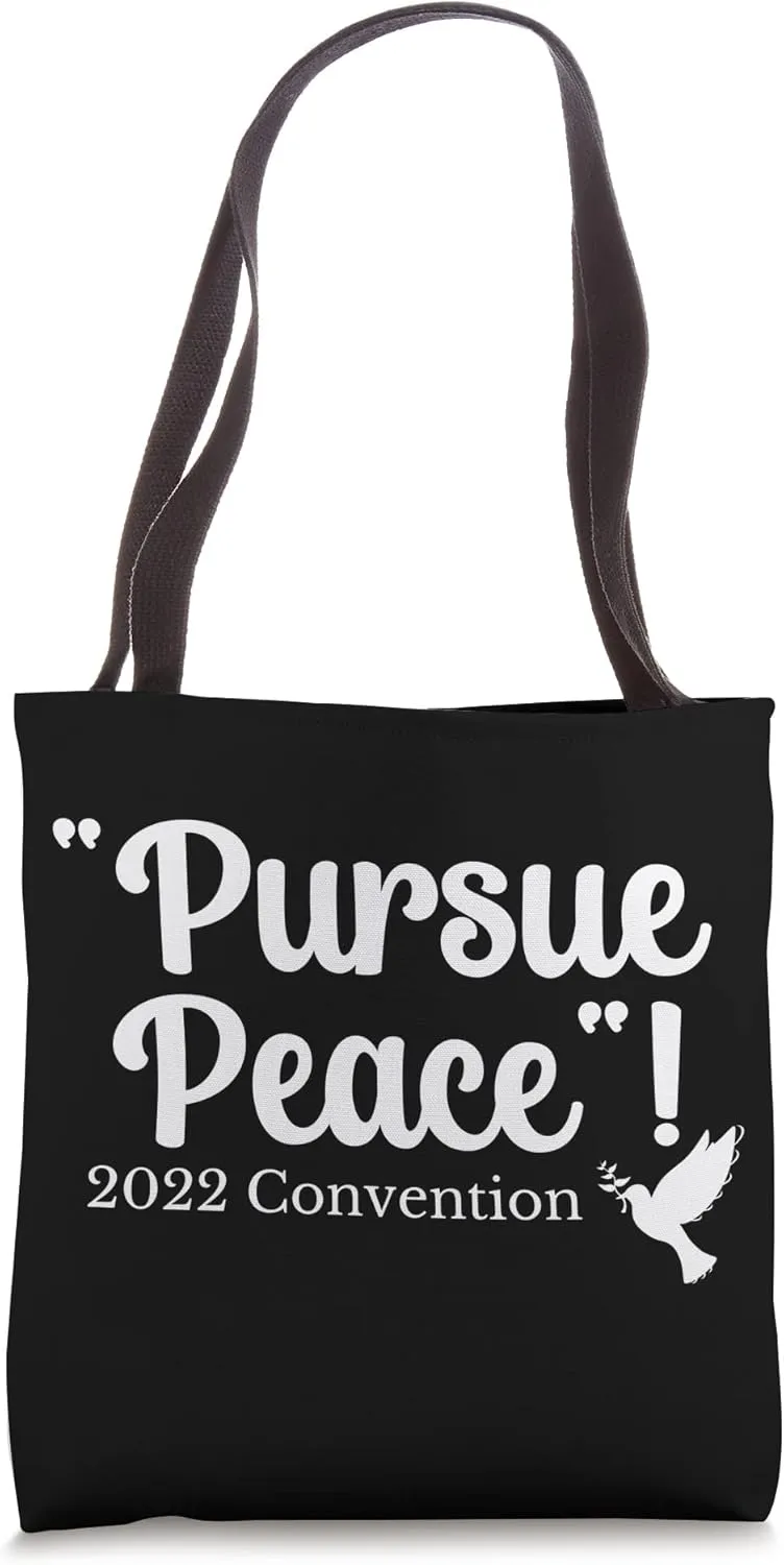 Pursue Peace 2022 Convention Tote Bag