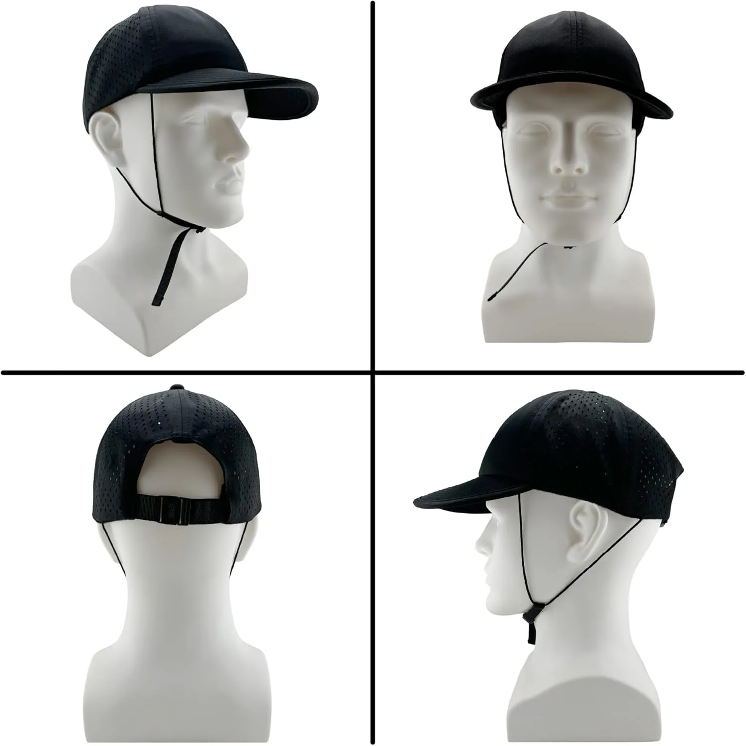 Quick-Dry Watersports Hat with Sun Protection for Surfing, Kayaking, Paddleboarding
