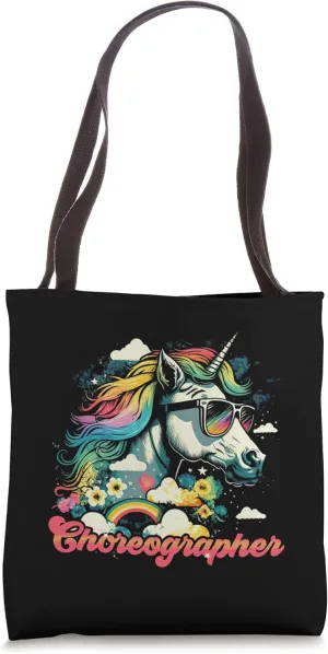 Rainbow Unicorn Choreographer | Choreography Tote Bag