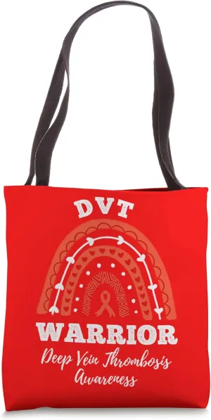 Rainbow Warrior Deep Vein Thrombosis Awareness Tote Bag