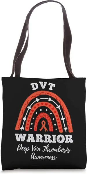 Rainbow Warrior Deep Vein Thrombosis Awareness Tote Bag