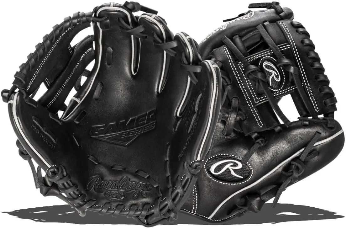 Rawlings Gamer Contour 10.5" Youth Baseball Glove: G105U-2B Right Hand Thrower