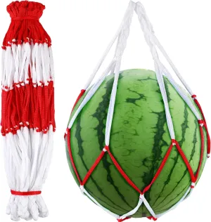 Riakrum 50 Pack Melon Hammocks Cradles Watermelon Nets for Melons Hanging Watermelon Nets Bags Melon Hammocks Cradles for Watermelon, Honeydew Melon, Cucumbers, Cantaloupe