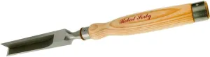 Robery Sorby 287 1” Heavy Duty Timber Framing Corner Chisel 9-3/8” Blade, 9-1/8” Ash handle, 18-1/2” Overall