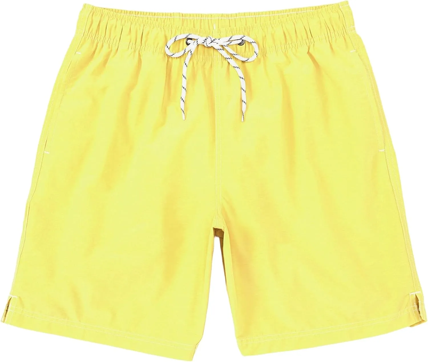 Roundtree & Yorke Men's Big & Tall Quick Dry Swim Trunks with Mesh Lining