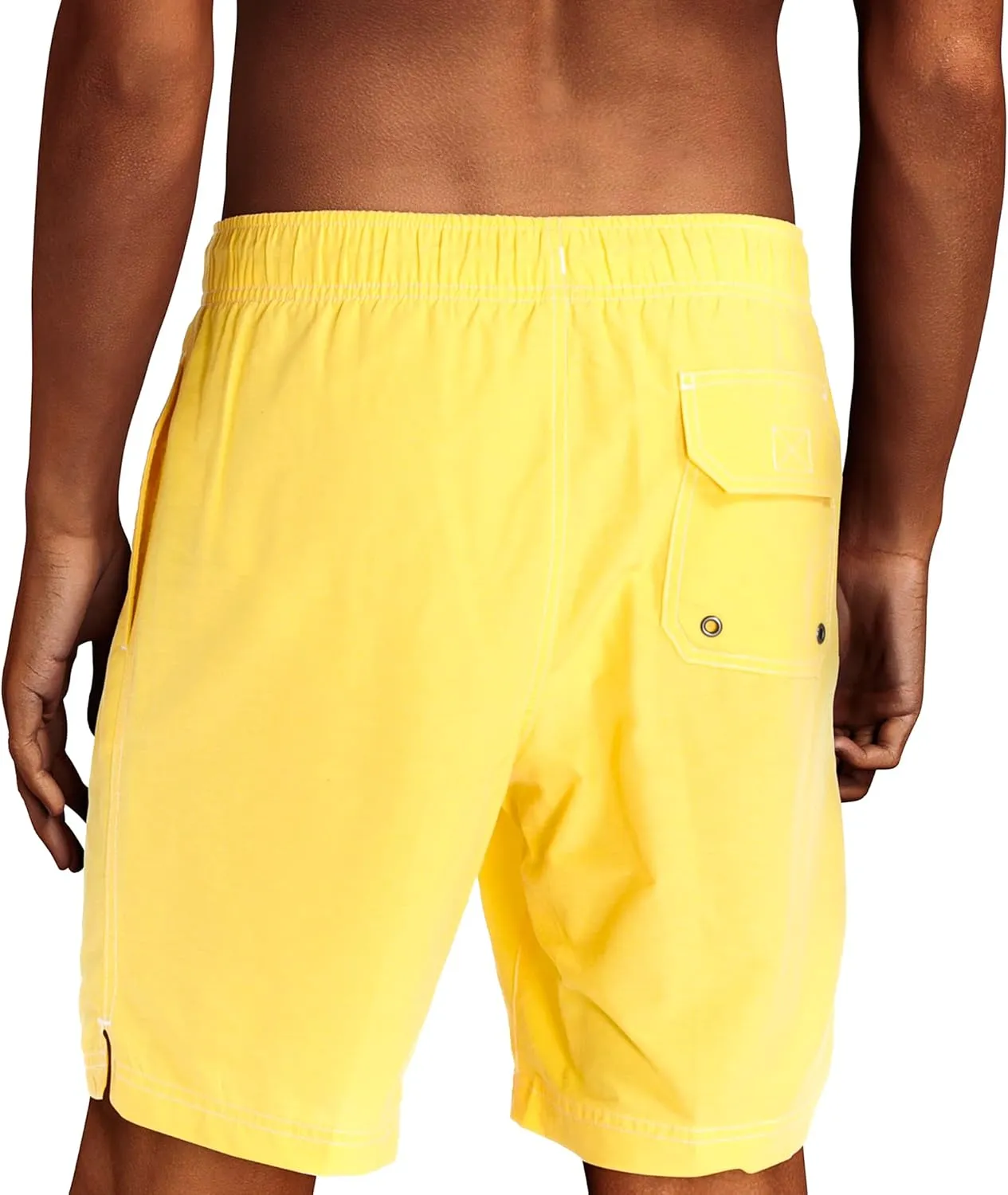 Roundtree & Yorke Men's Big & Tall Quick Dry Swim Trunks with Mesh Lining