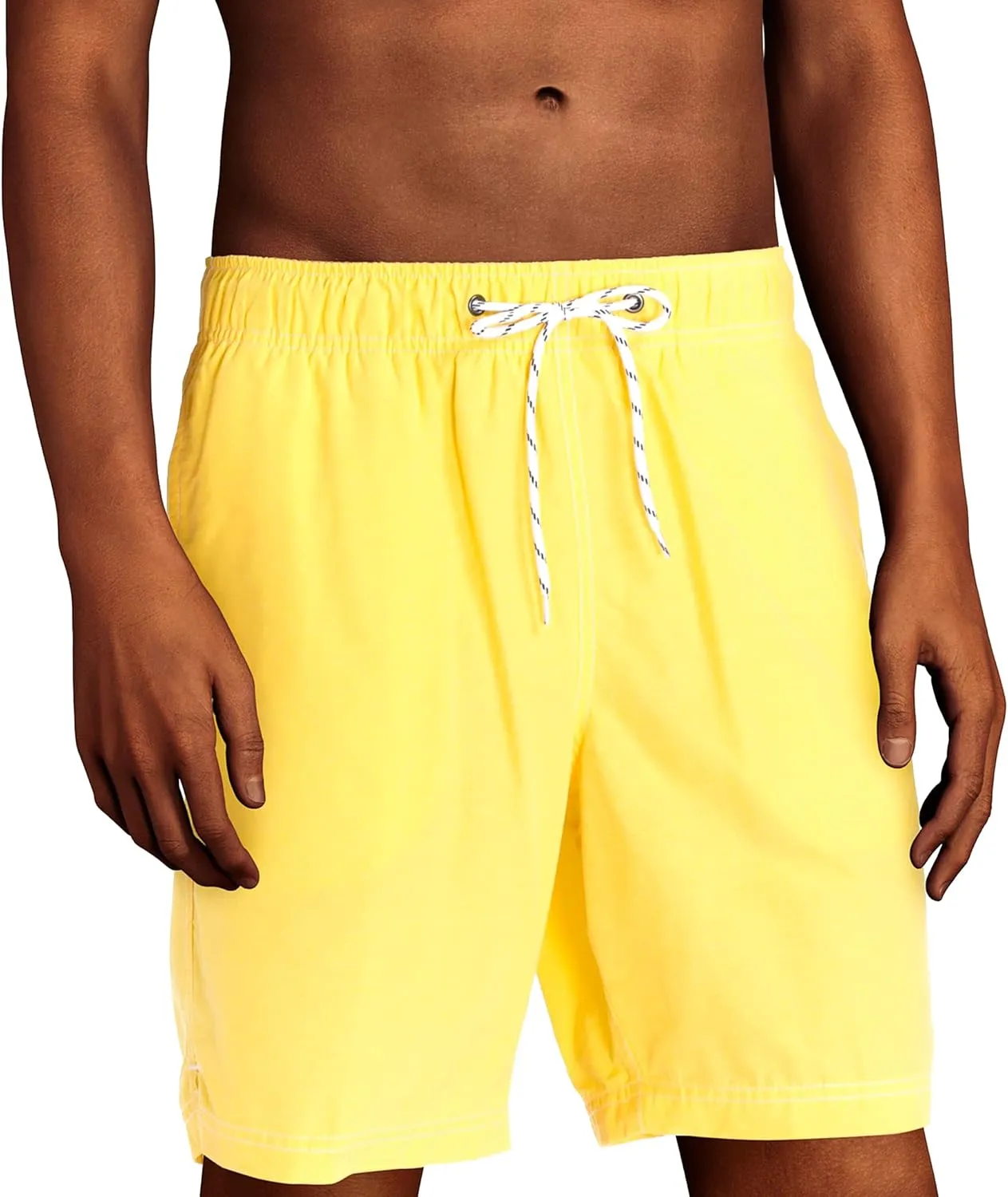Roundtree & Yorke Men's Big & Tall Quick Dry Swim Trunks with Mesh Lining