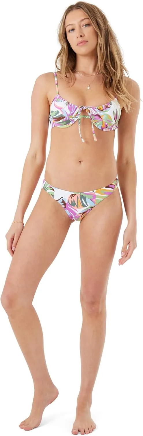 Roxy Women's Bikini Top – Underwire, Adjustable Straps, UPF 50 , Quick-Dry, Surf, Swim, Beachwear