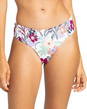 Roxy Women's Low-Rise Bikini Stretch Swimwear, Quick-Dry, UPF 50  Sun Protection, Beach, Pool, Swimsuit Bottom