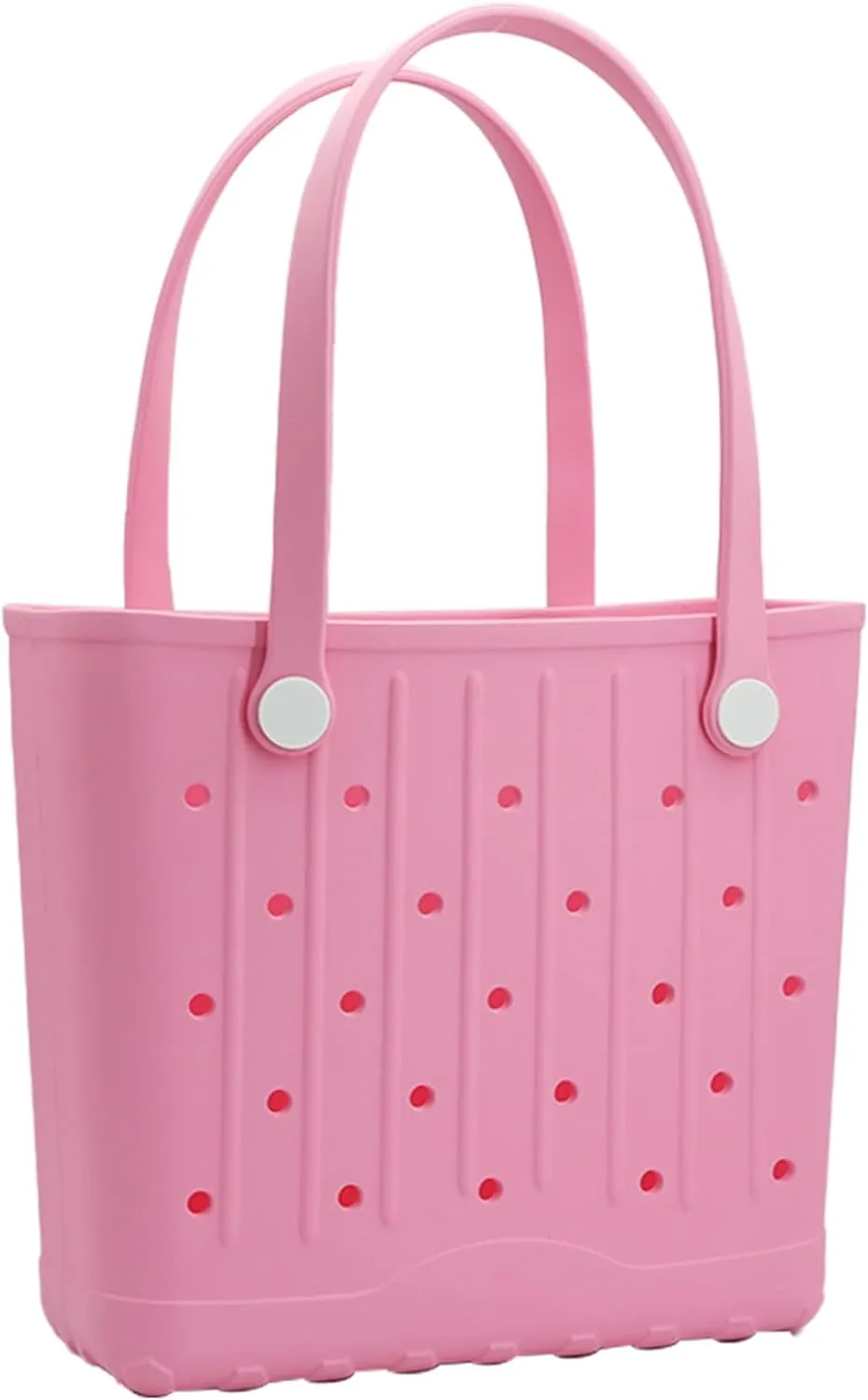 Rubber Beach Bags Large & Medium Durable Waterproof Unisex EVA Tote for Pool Camping, Sandproof Travel Storage Organizer