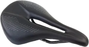 Saddle Road Mountain Bike Bicycle Saddle Cycling Saddle Trail Comfort Races Seat 143/155 Bicycle Saddle (155mm glossy)