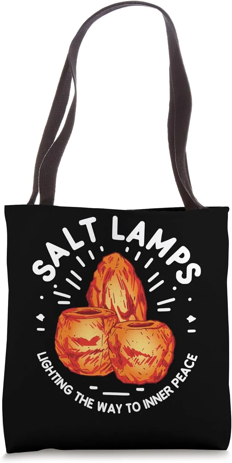 Salt Lamps, Lighting the Way to Inner Peace Tote Bag