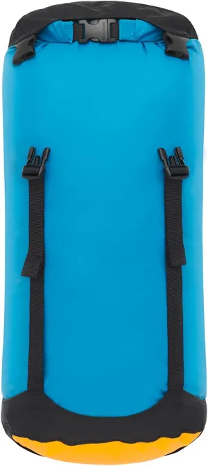 Sea to Summit eVac Compression Dry Bag, Waterproof Compression Sack, 13 Liter, Turkish Tile Blue