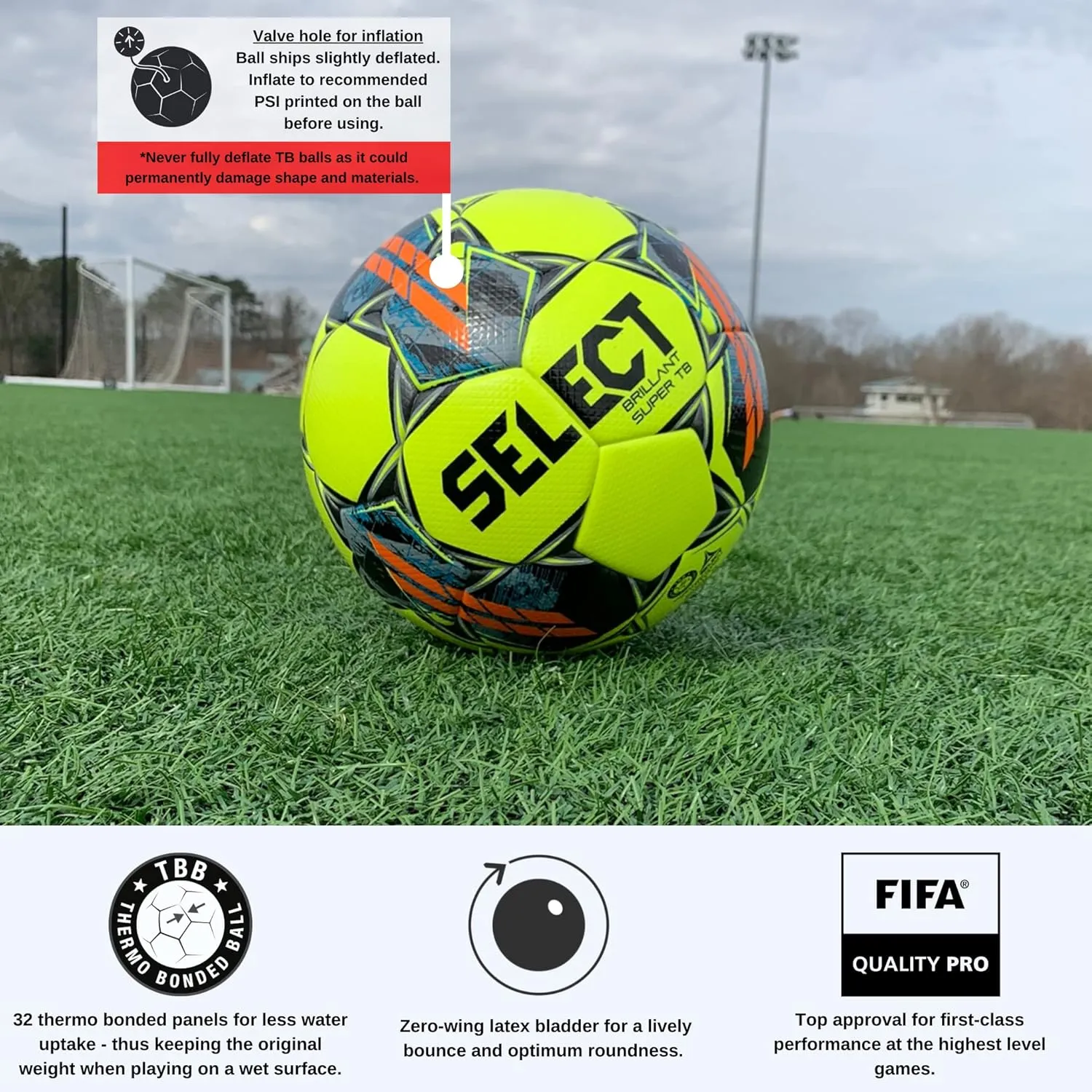 Select Brillant Super TB Soccer Ball
