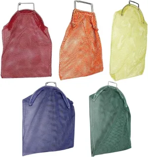 SGT KNOTS Nylon Mesh Dive Bag - Large (24 inch x 28 inch), Red