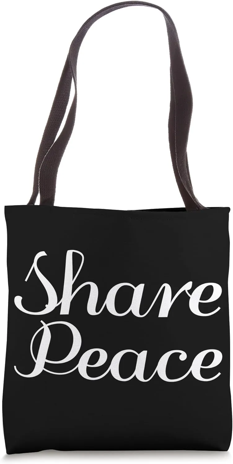Share Peace - Depression Tote Bag