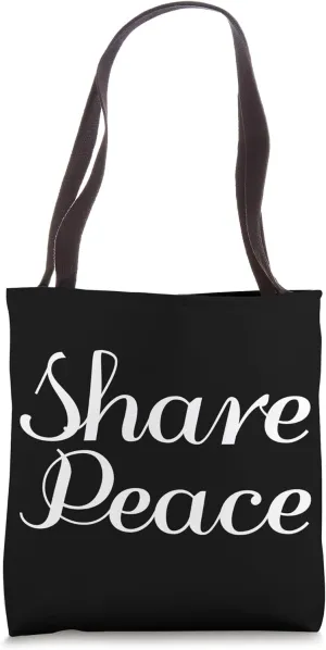 Share Peace - Depression Tote Bag
