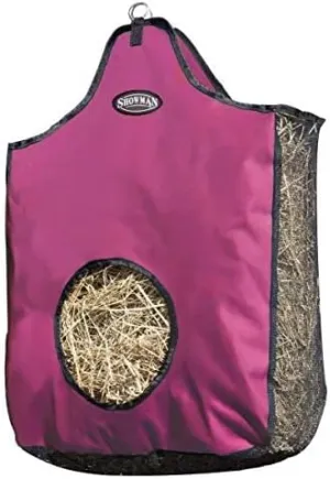 Showman Heavy Denier Nylon Hay Bag w/Mesh Sides