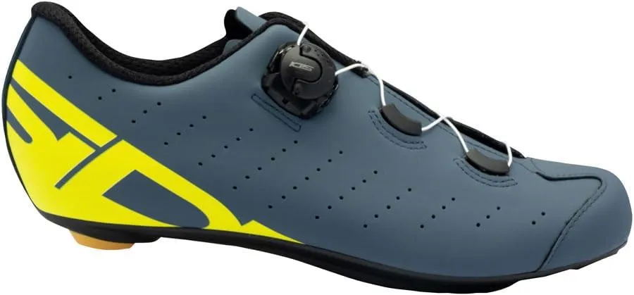 Sidi Fast 2 Road Shoes - Men's, Blue/Yellow, 44.5