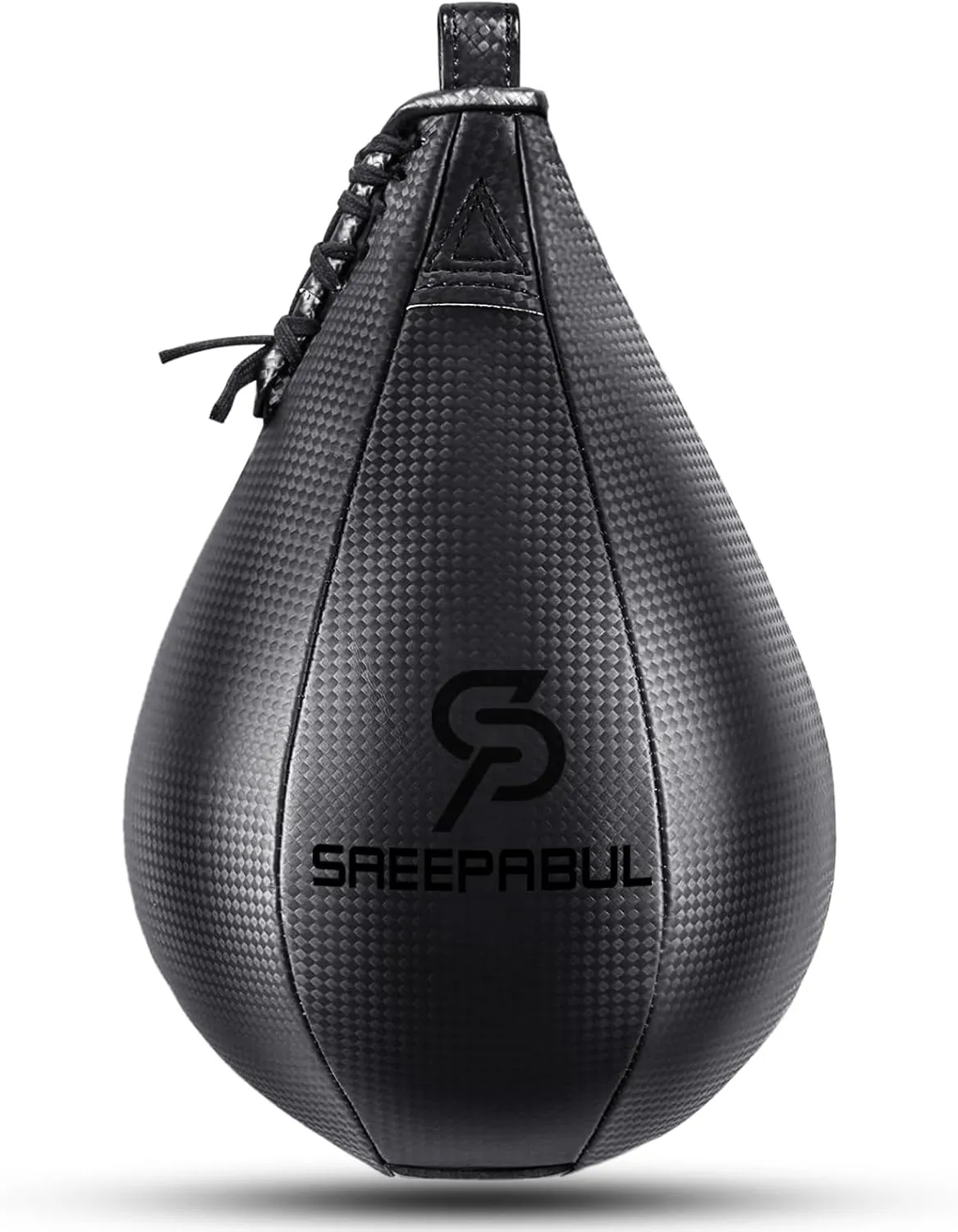 Speed Bag,Speed Bag for Boxing,PU Leather Reflex Training Pear Shaped Punching Bag,Fast Reaction Skills Development Perfect for Kids Teens Adults Boxing Coaches
