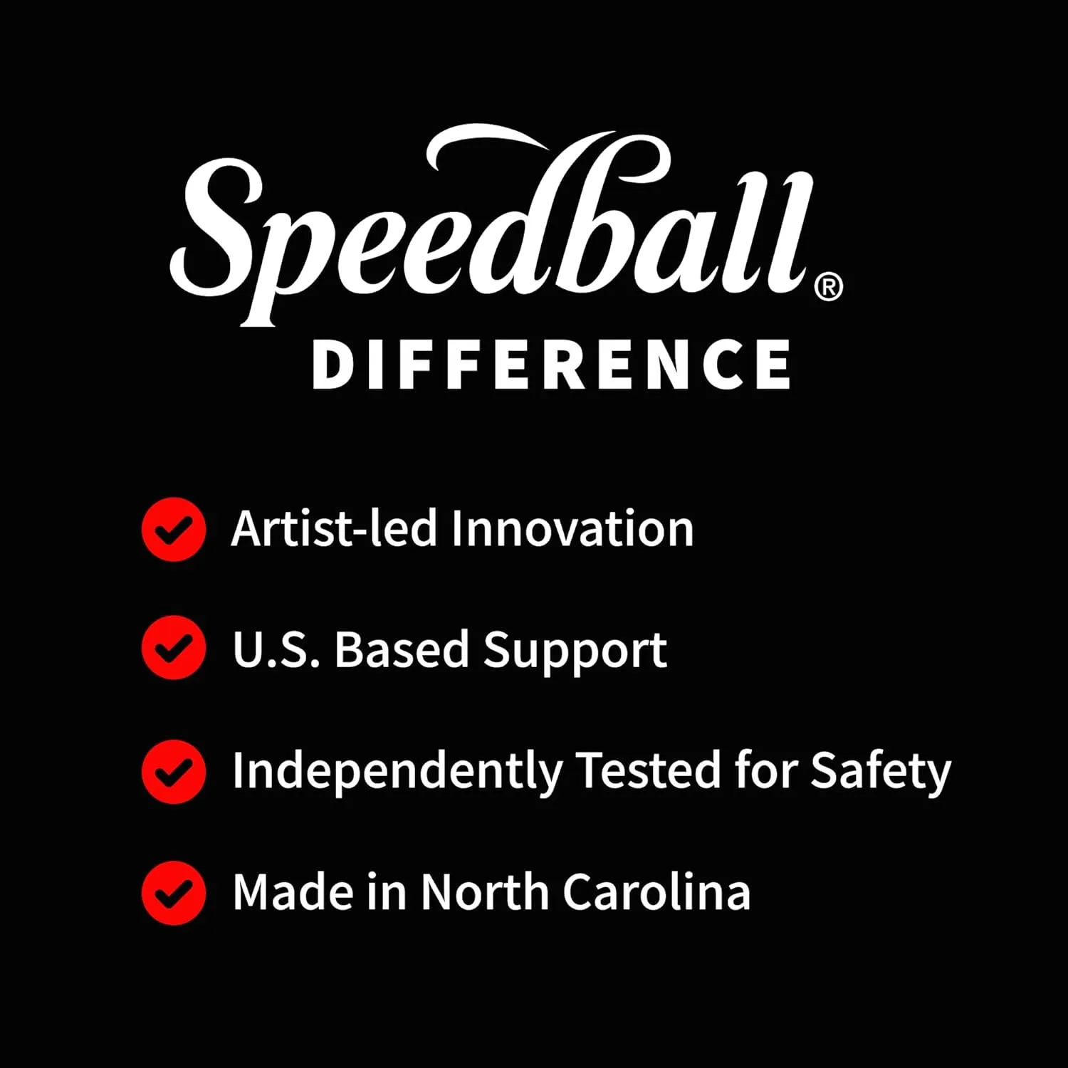 Speedball 4600 Fabric Screen Printing Ink, 32 fl oz., Black