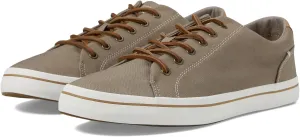 Sperry Mens Shoes Men's Striper II Lace to Toe Seasonal Sneaker, Taupe Linen, 4.5