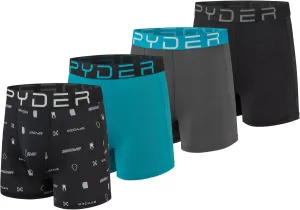 Spyder Mens Boxer Briefs Performance Nylon Mesh Sports Underwear