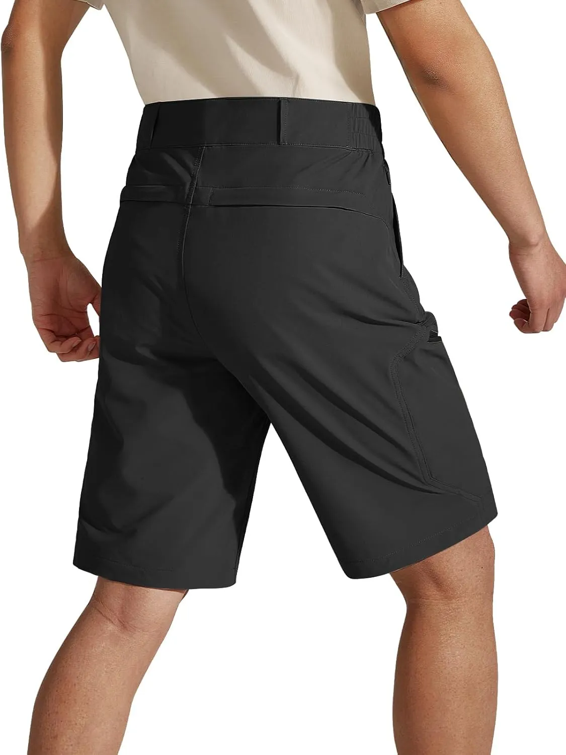 Tactical Cargo Shorts for Men Quick-Dry Lightweight Work Shorts with 7 Pockets,Durable Hiking Outdoor Short