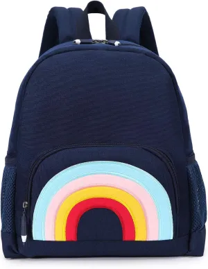 Toddler Rainbow Kids Backpack Boy Girls Waterproof Bags Kindergarten Preschool