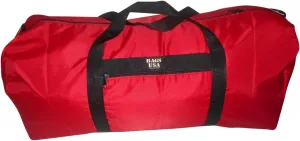 Travel Bag, Extra Large Duffle With Side Pocket 30" Width, Water Resistant Made In USA.