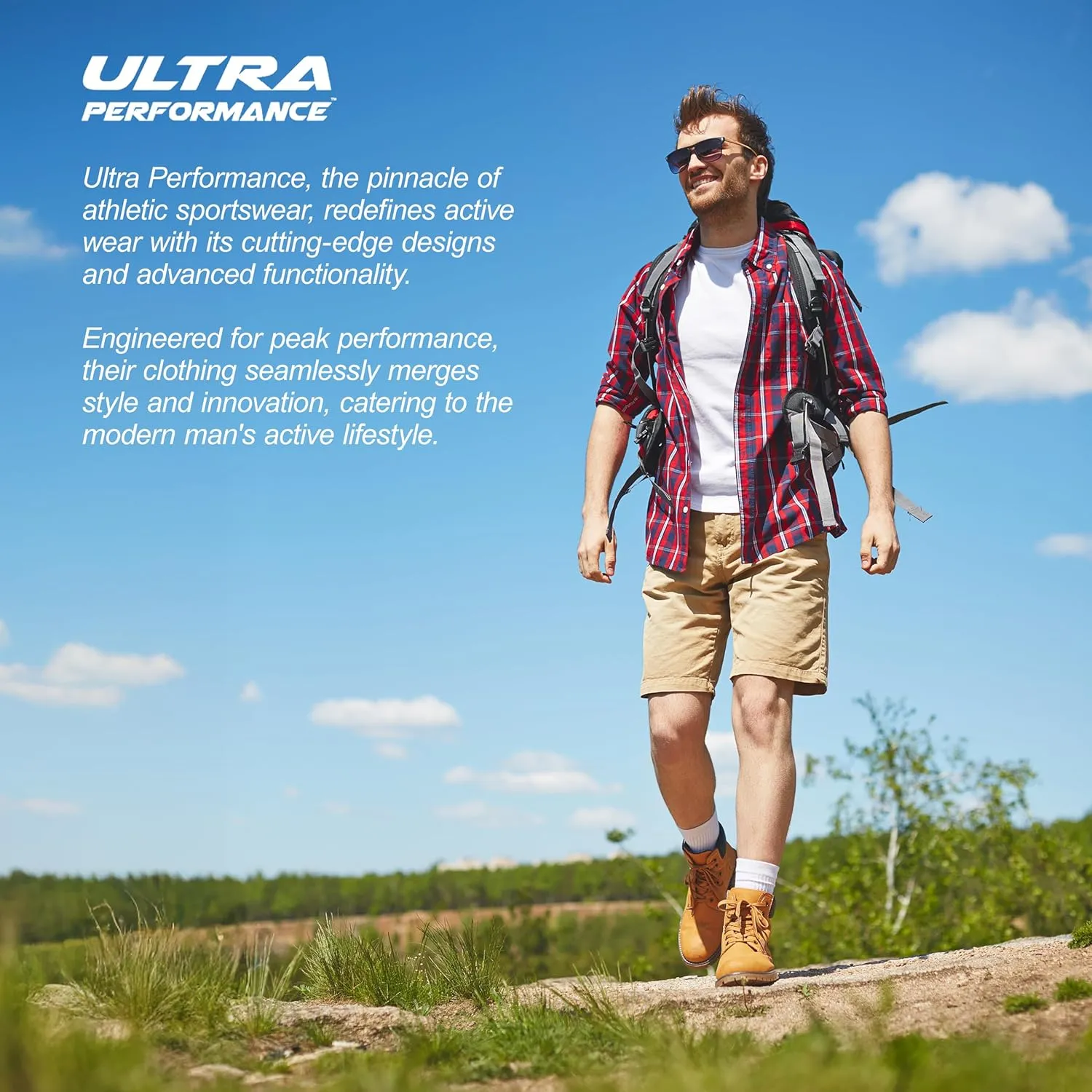 Ultra Performance Men's Nylon Cargo Short's 2 Pack Mens Golf & Hiking Stretch Shorts with Pockets Quick Dry Short for Men