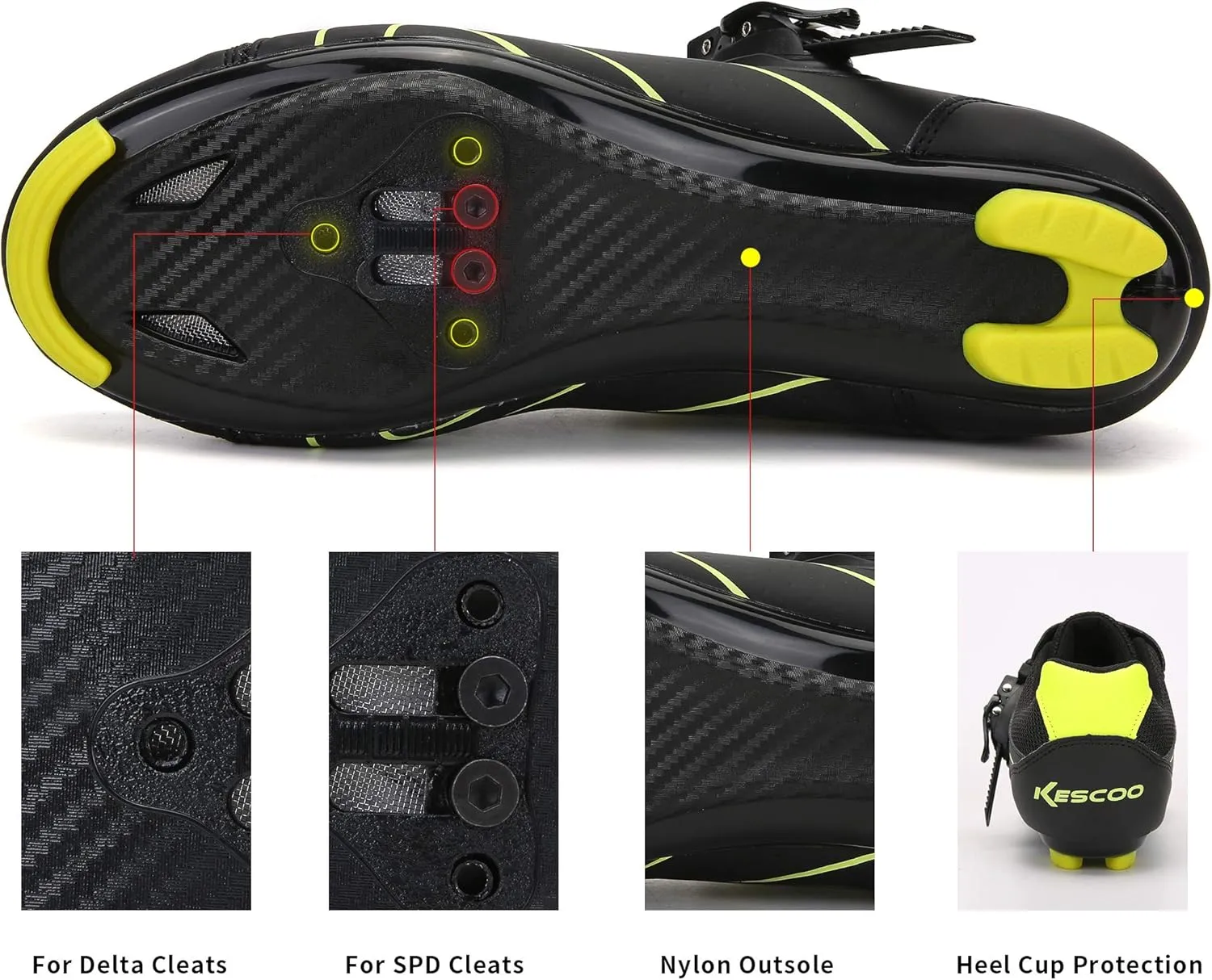 Unisex Cycling Shoes Compatible with pelaton Indoor Road Bike Riding Shoes for Men and Women Delta Cleats Clip Outdoor Pedal