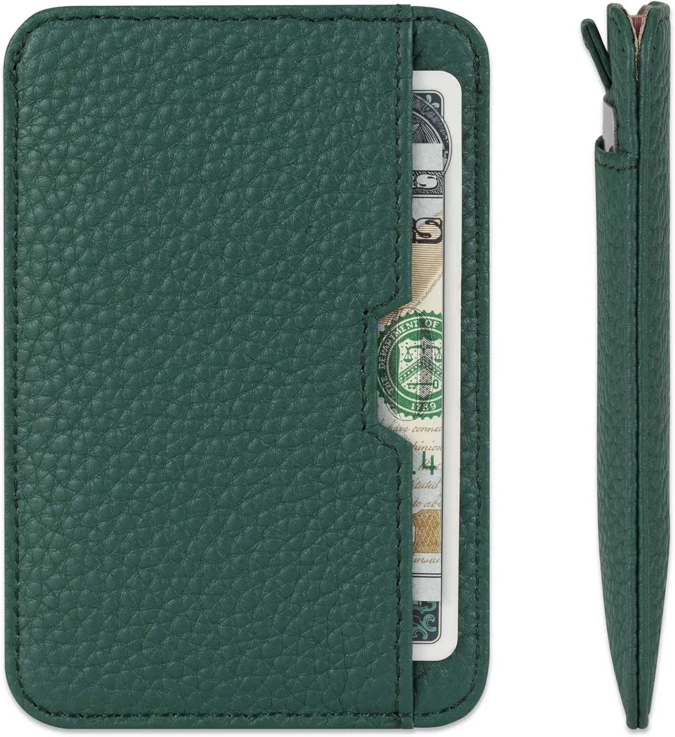 Vaultskin CHELSEA Mens RFID Blocking Slim Leather Card Wallet - Minimalist Front Pocket Cardholder