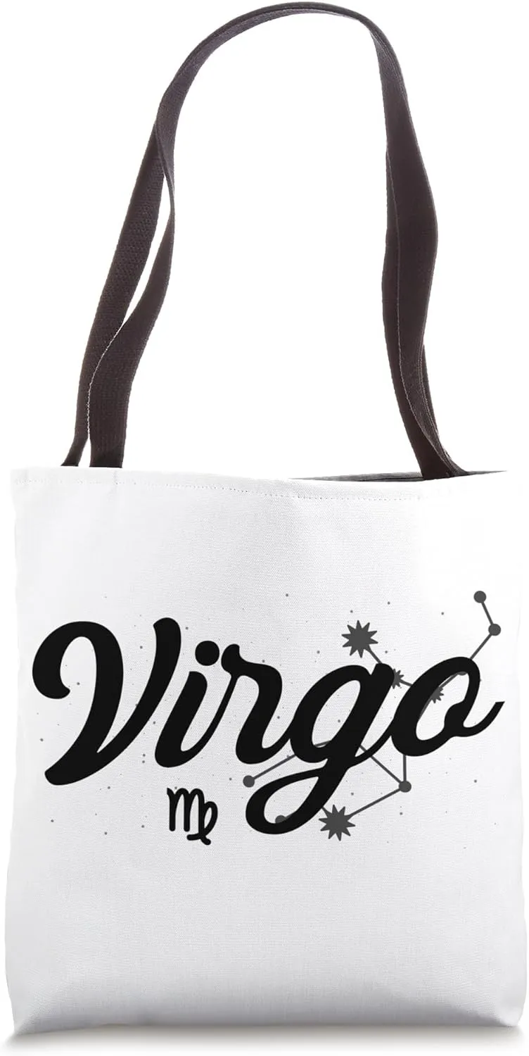 Virgo Zodiac Sign Astrology Virgo Horoscope Virgo Tote Bag
