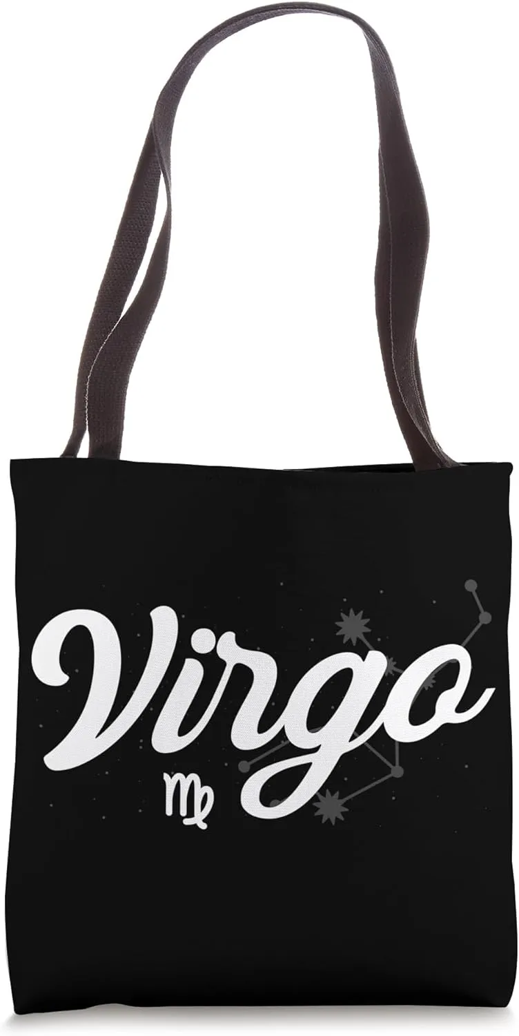 Virgo Zodiac Sign Astrology Virgo Horoscope Virgo Tote Bag